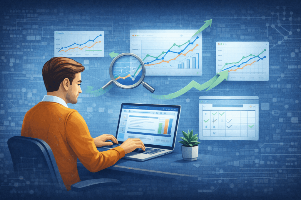 Tracking AI visibility and performance changes over time using RankBamboo analytics